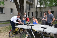 24.06.2021 Rajd rowerowy dla kl. I - III SP. Koordynator p. Świech  Opieka p. Świech, p. Nogaj i Rozciecha 