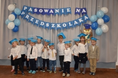 29.11.2022 Uroczyste Pasowanie na Przedszkolaka i Starszaka?‍??‍?☺️  Nasze dzieci spisały się na MEDAL!??